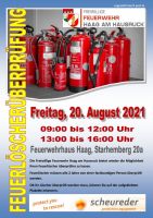2021-08-20 Feuerlöscherüberprüfung